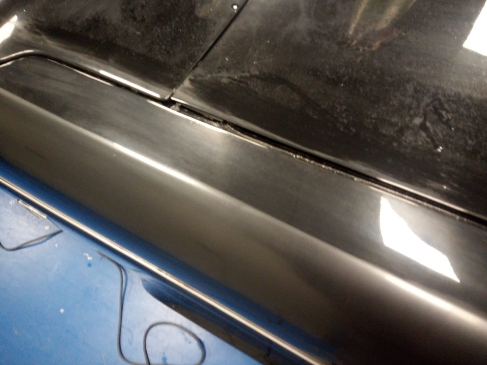 20052021 Ford Anglia dull hazed paint work has been lightly sanded and polished to bring back the shine 1 1