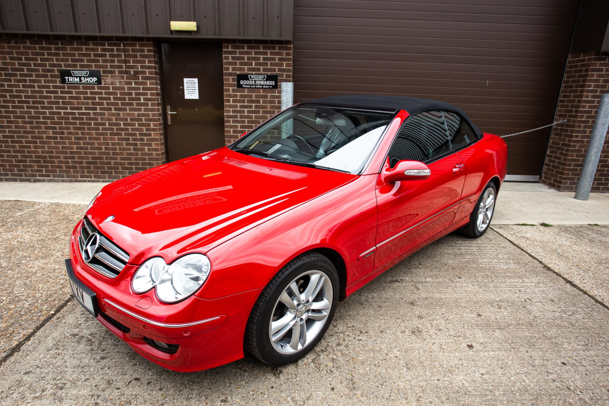 25052021 Mercedes CLK200 arrival for bodwork 12
