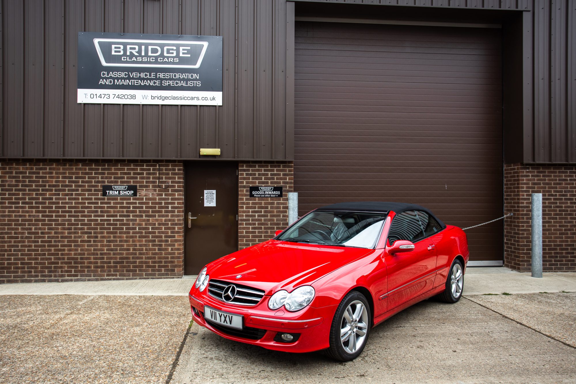 25052021 Mercedes CLK200 arrival for bodwork 16 1