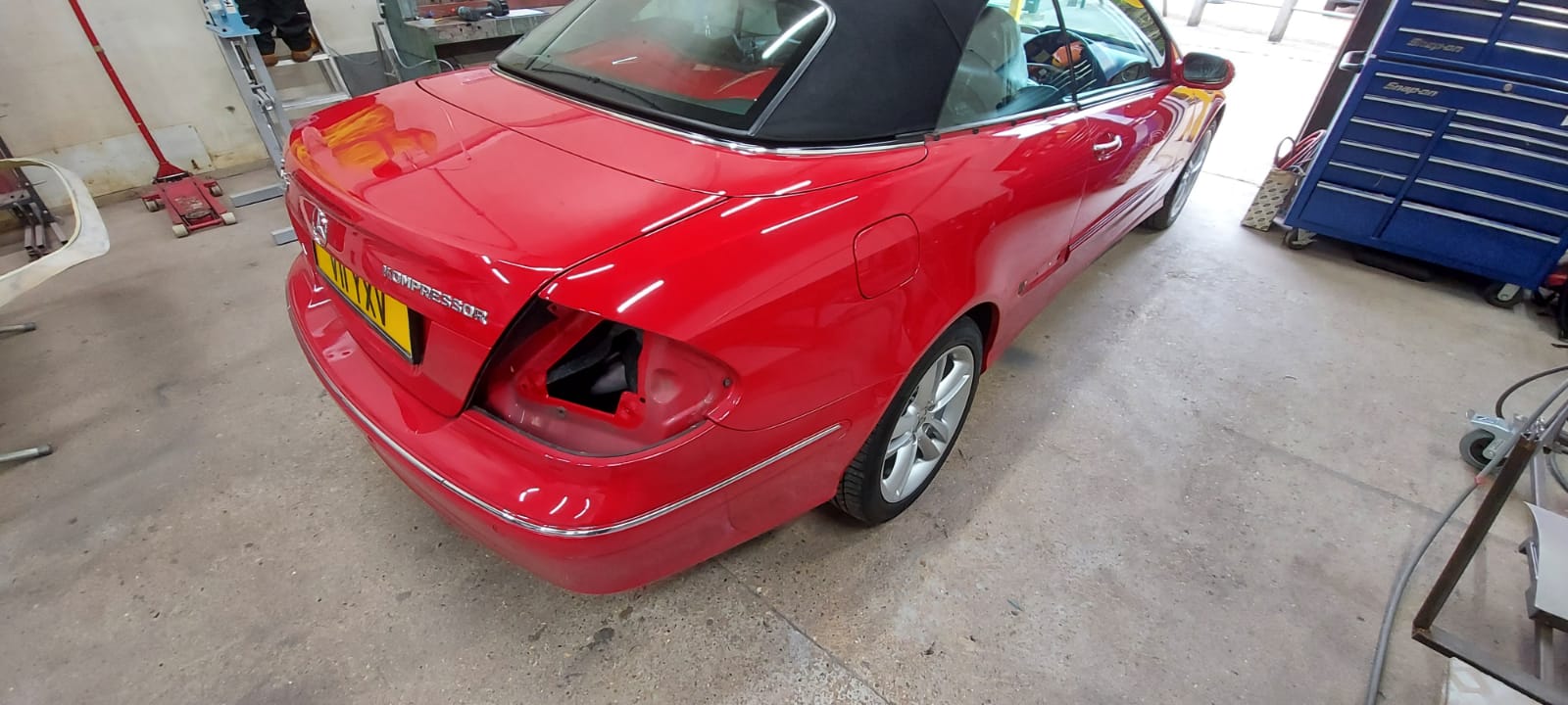 26052021 Mercedes CLK200 paint work 3 1