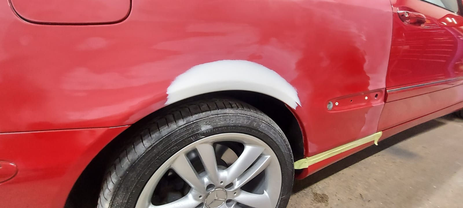 26052021 Mercedes CLK200 paint work 4 1