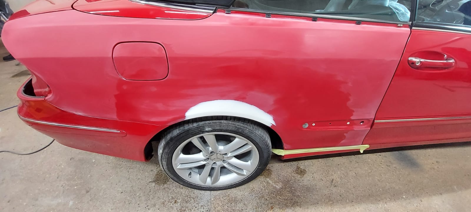 26052021 Mercedes CLK200 paint work 5 1