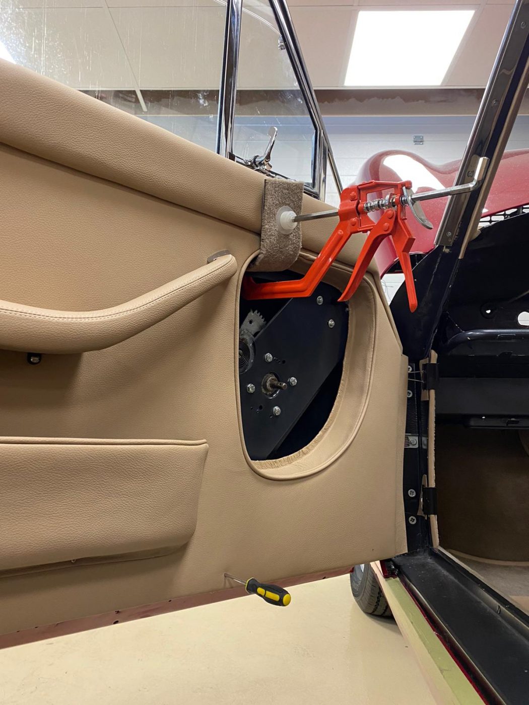 26052021 Peony Red passenger side door panel 1 1