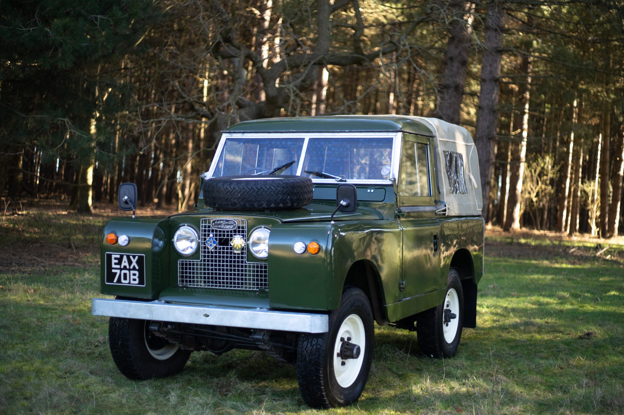 Behind The Scenes - 1964 Land Rover Series IIA - Bridge Classic Cars : Bridge Classic Cars