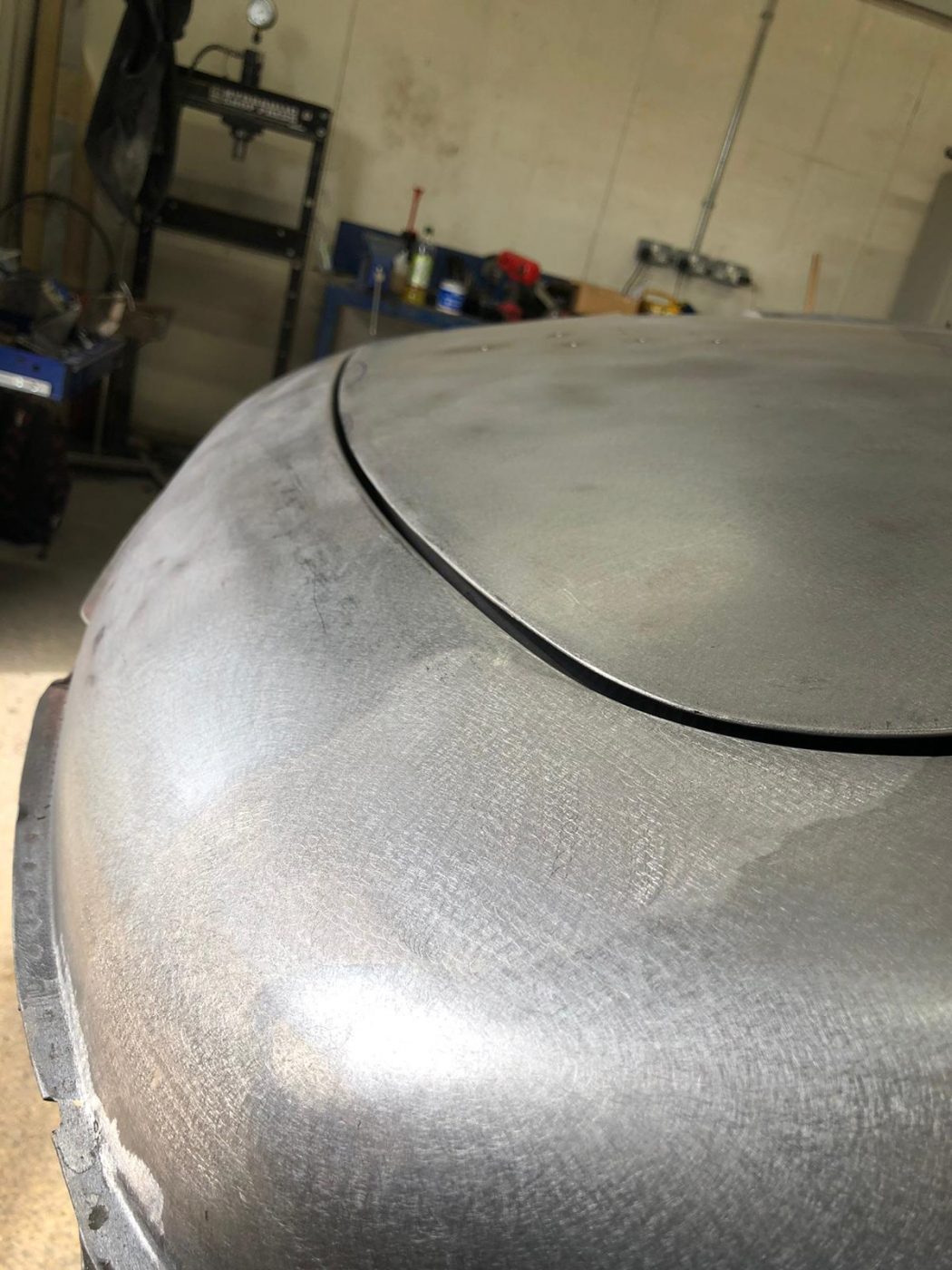 02062021 White Etype Jaguar lead and hole detection 12 1