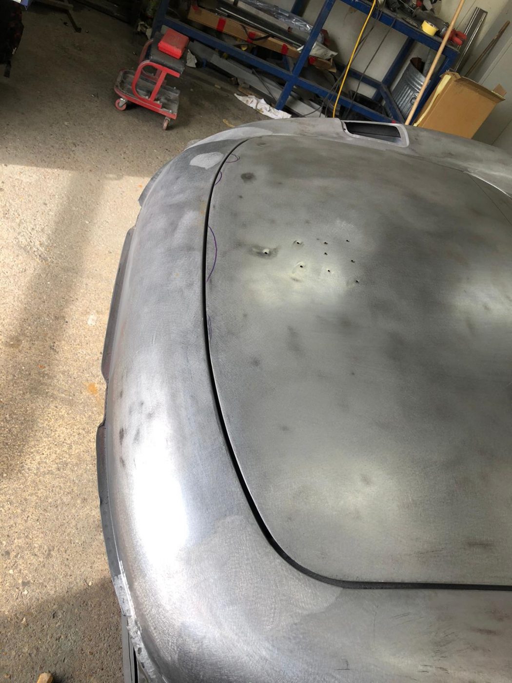 02062021 White Etype Jaguar lead and hole detection 13 1