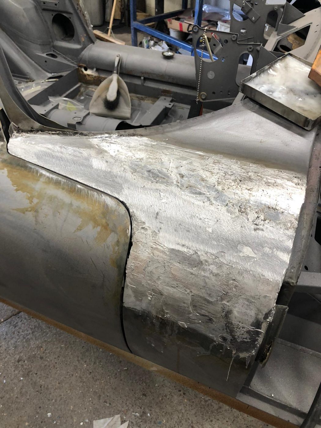 02062021 White Etype Jaguar lead and hole detection 26 1