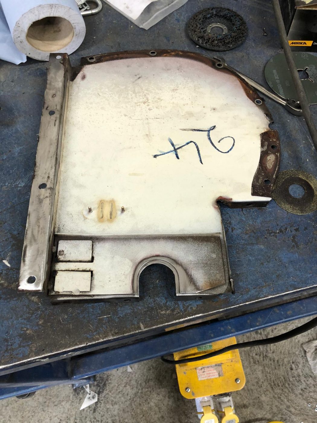 02062021 White Etype Jaguar lead and hole detection 31 1