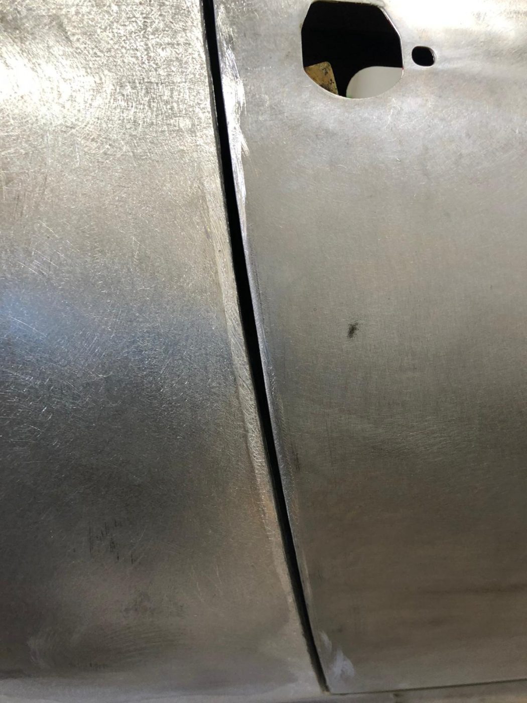 02062021 White Etype Jaguar lead and hole detection 6 1