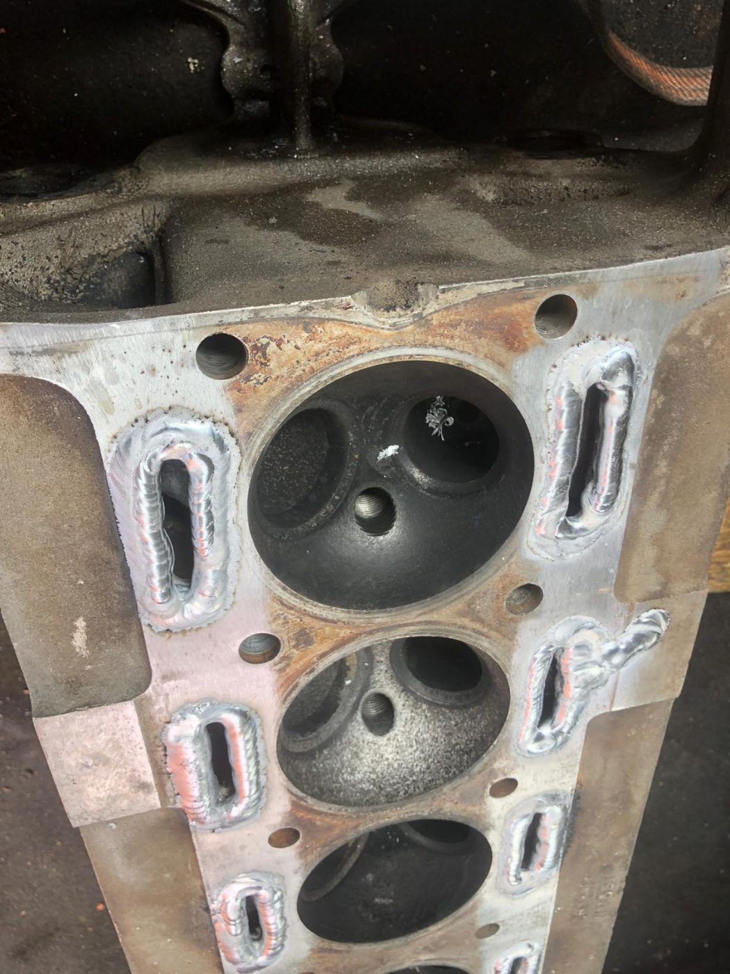 06052021 Jaguar MKVII engine water holes 5 1
