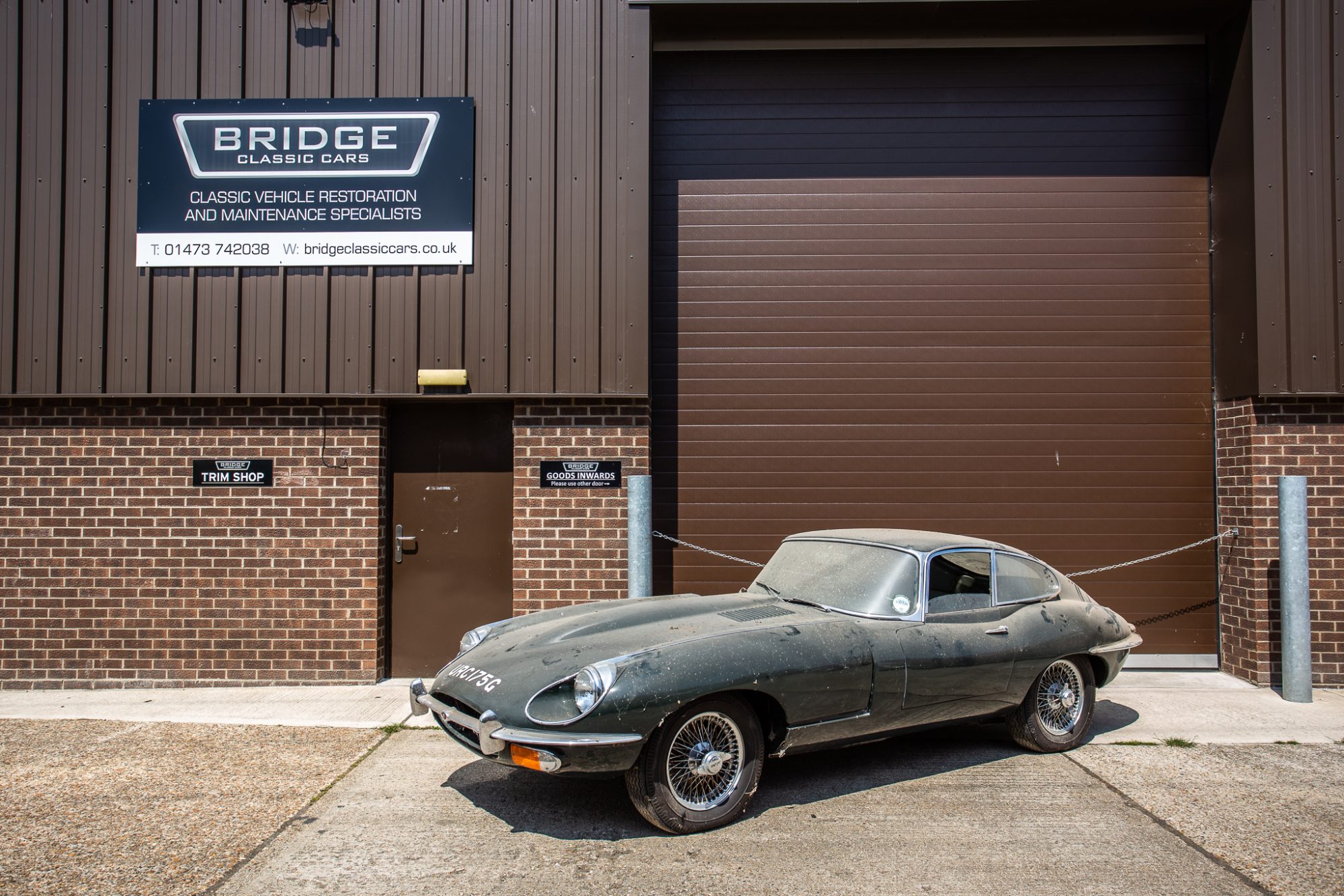 08062021 Jaguar Etype 4.2 barn find 20 1