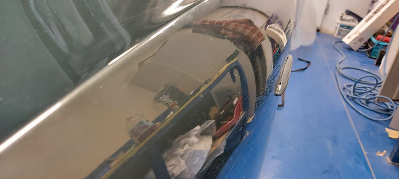 10062021 Dent and repaint work on Bristol 9 1