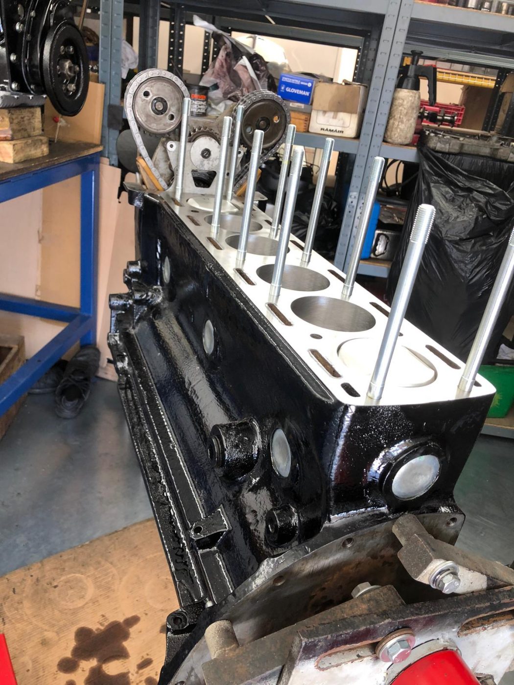 10062021 Rebuilding Jag MKVII engine 1 1