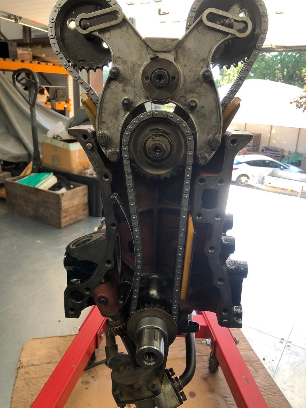 10062021 Rebuilding Jag MKVII engine 5 1