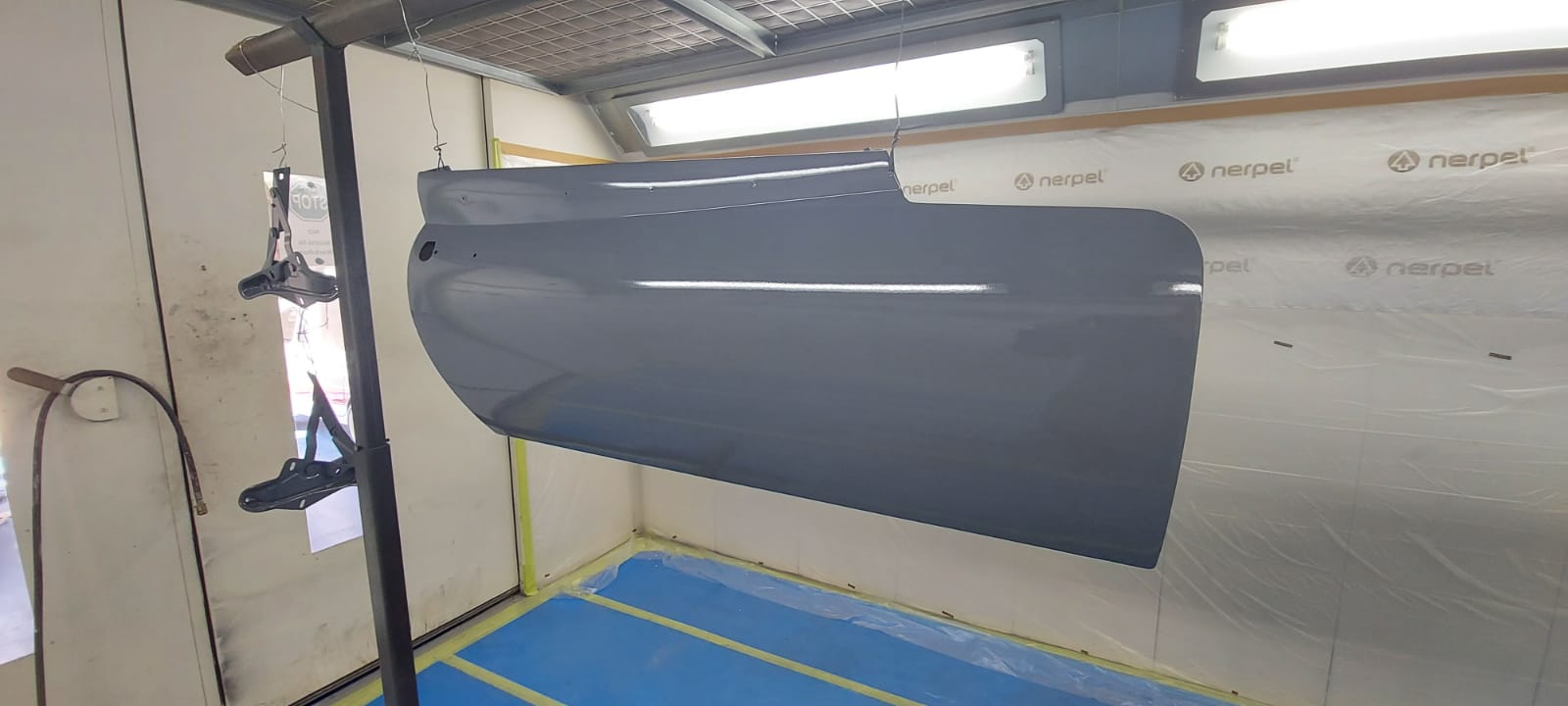 16062021 White etype panels for the e type in bare metal ready for epoxy primer and bit in epoxy primer 10 1
