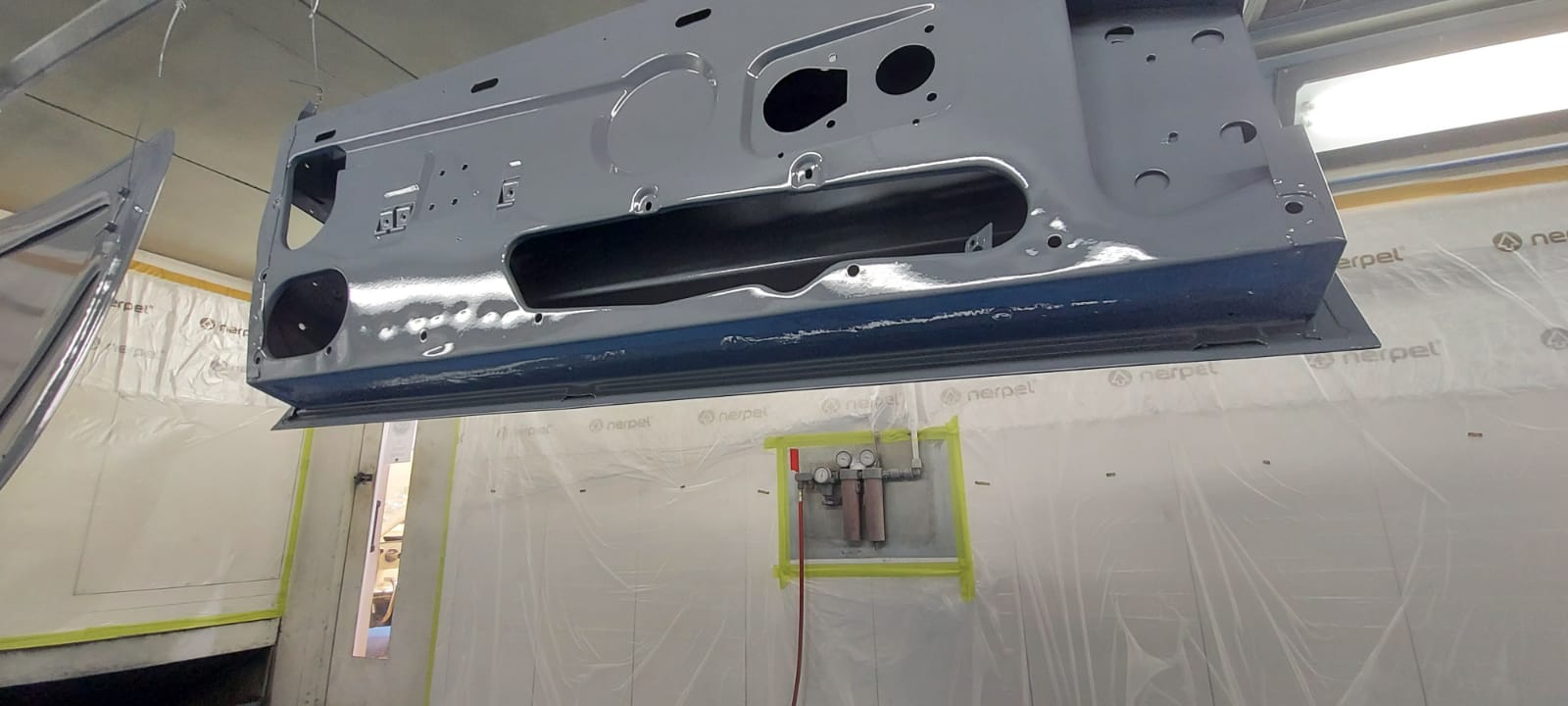 16062021 White etype panels for the e type in bare metal ready for epoxy primer and bit in epoxy primer 12 1