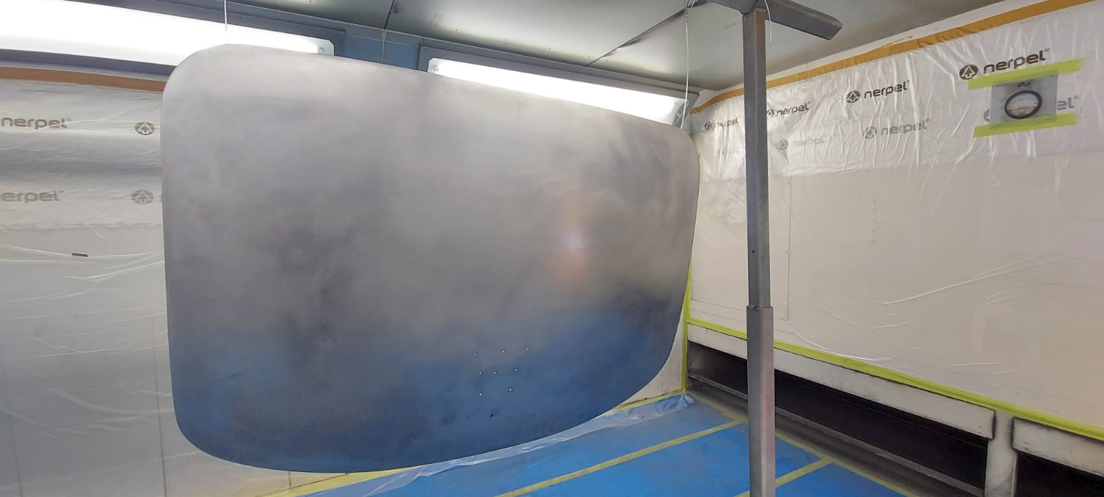 16062021 White etype panels for the e type in bare metal ready for epoxy primer and bit in epoxy primer 4 1