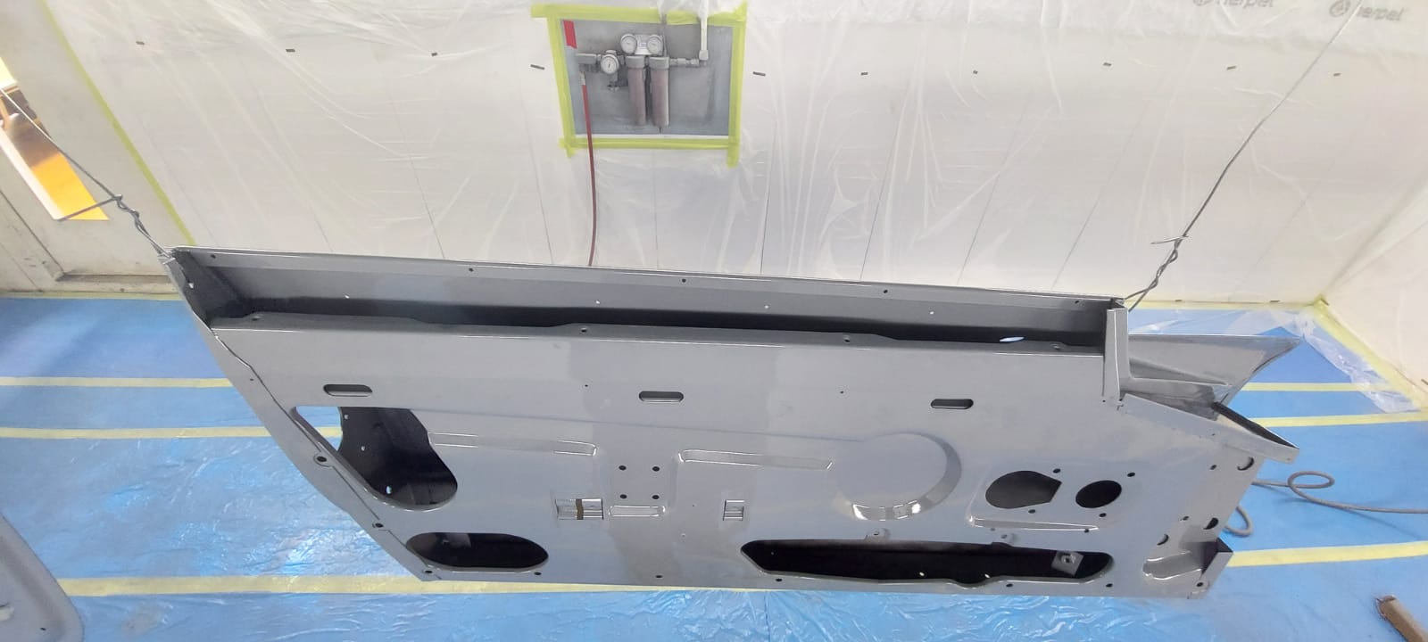 16062021 White etype panels for the e type in bare metal ready for epoxy primer and bit in epoxy primer 9 1