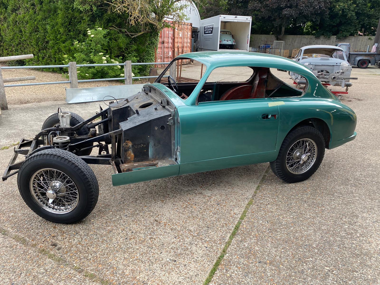 17062021 Aston Martin DB2 stripping paint off 4 1