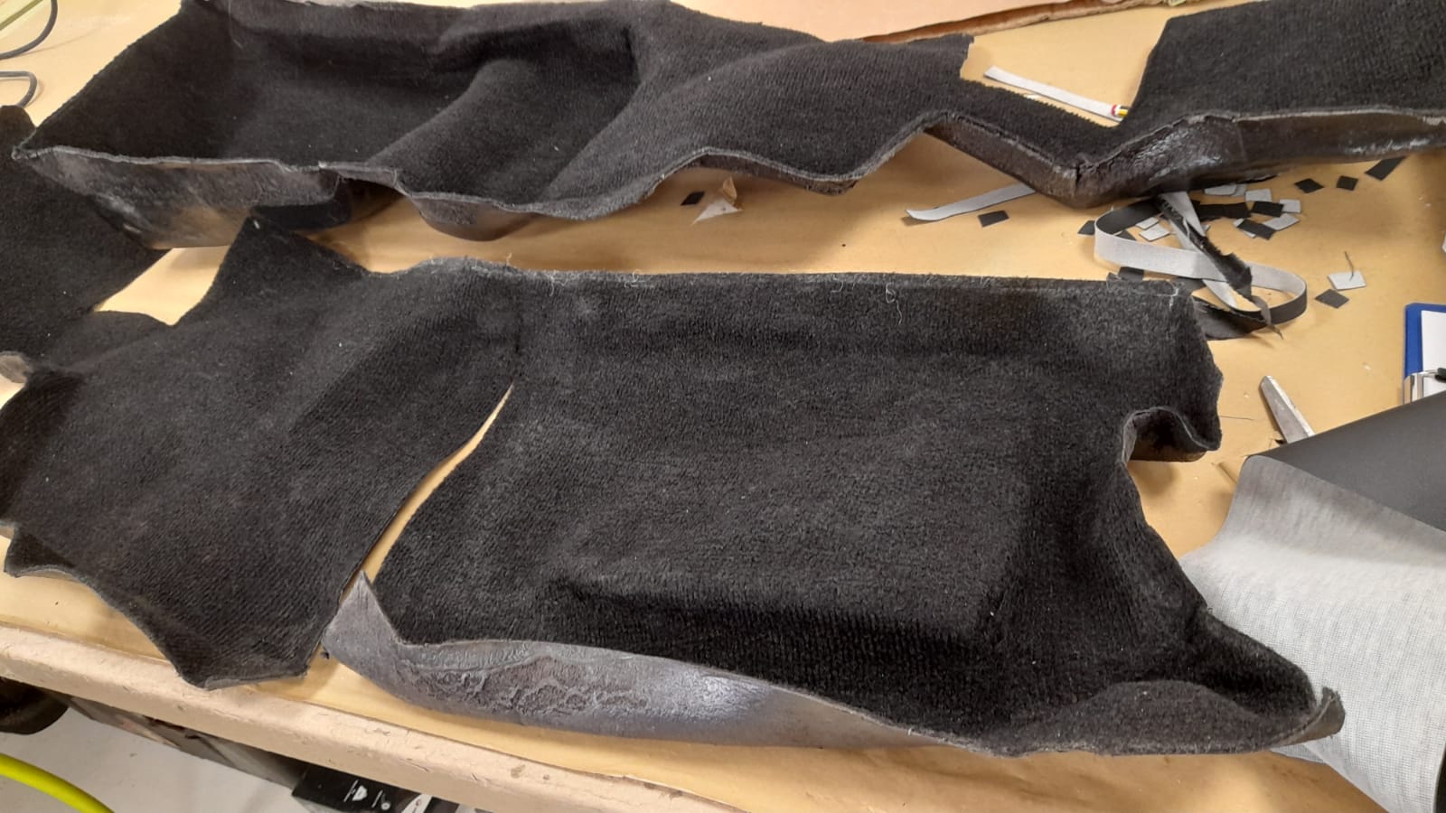 1989 Alfa Romeo Spider carpets finished 1 1