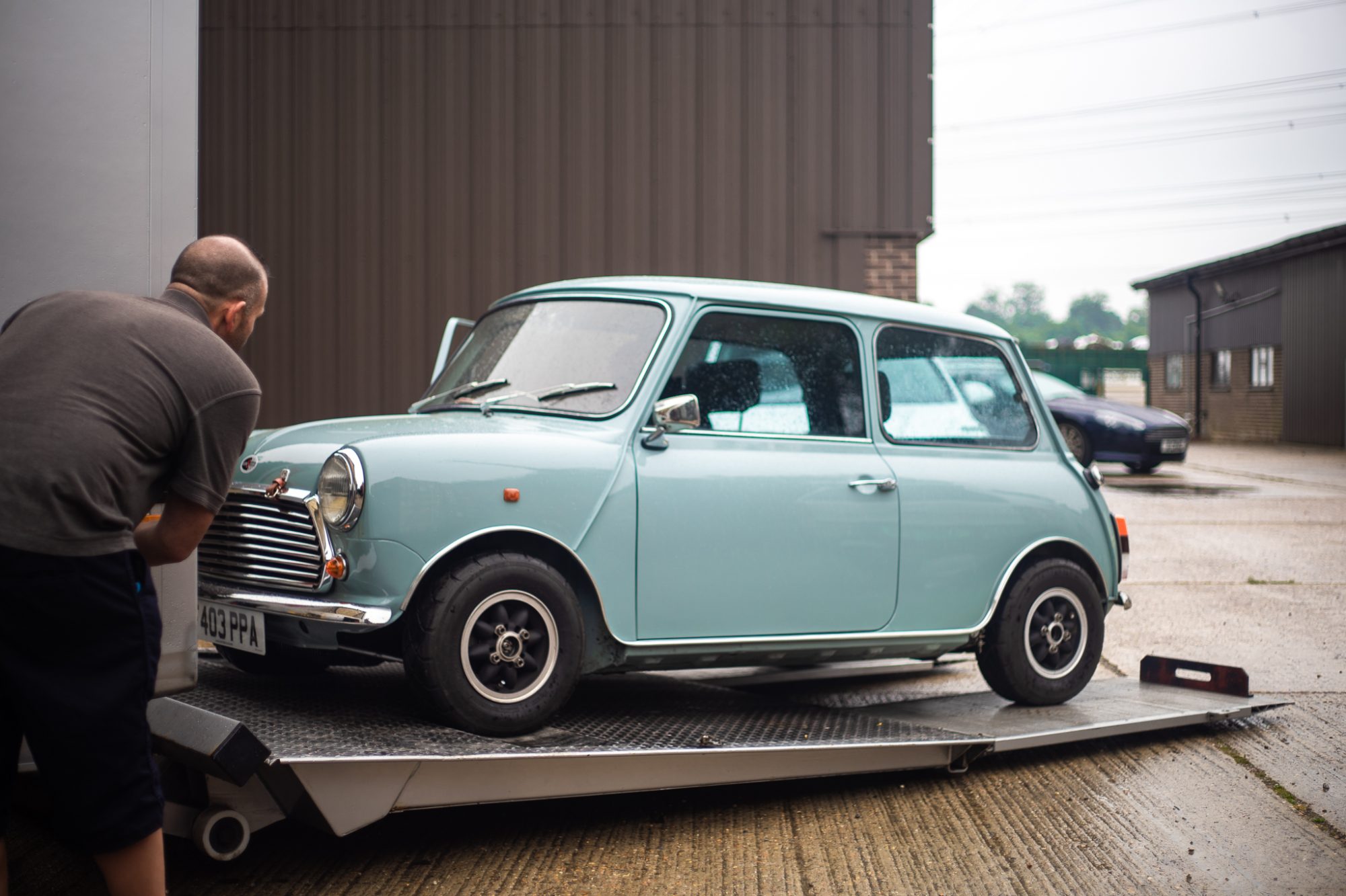 Blue Austin Mini S Cooper Arrival 12 1