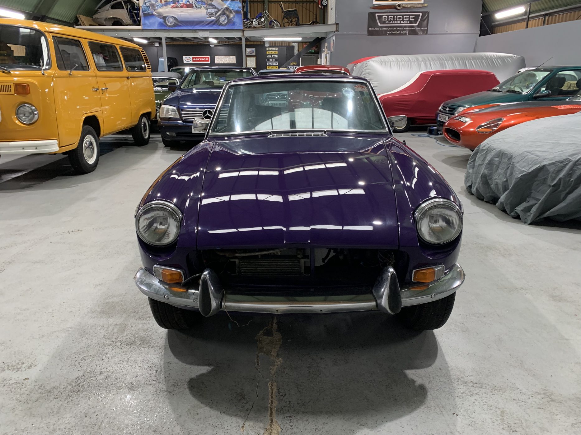 MGB GT V8 arrival 3