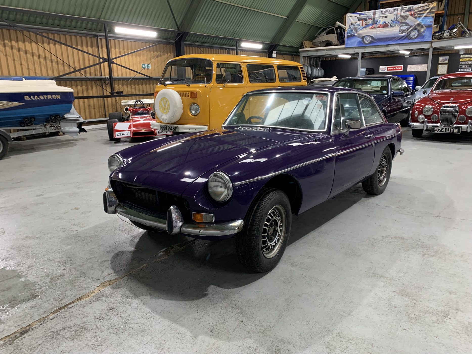 MGB GT V8 arrival 4