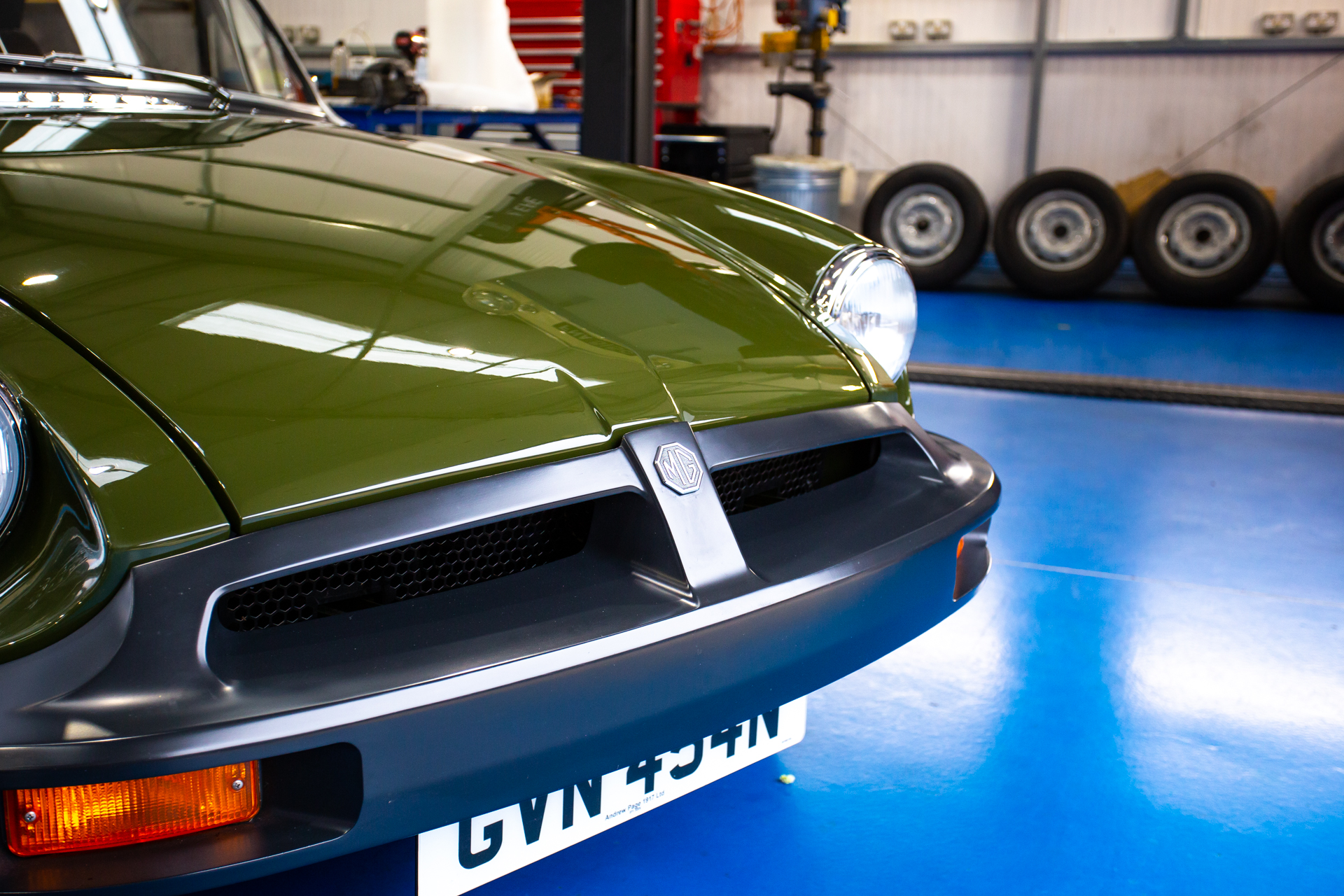 Steven Norman MGB and TR6 completed restorations 12 1
