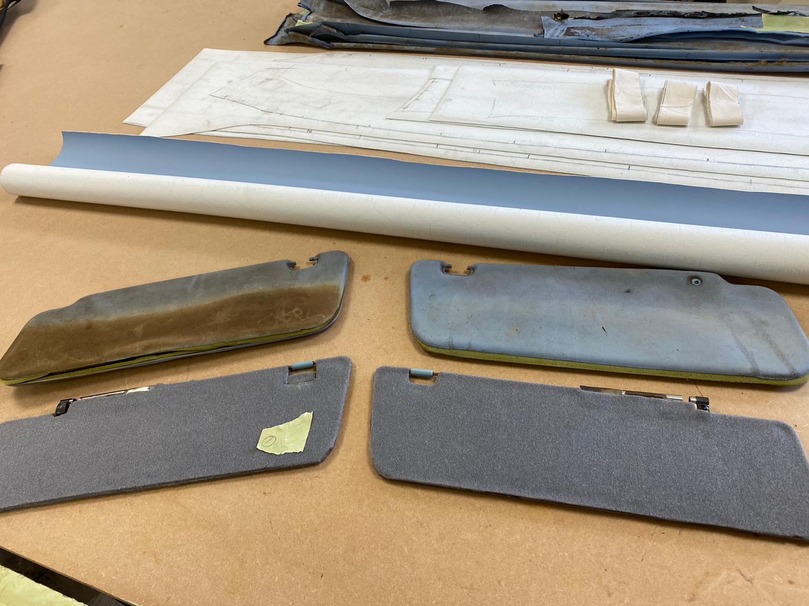 01072021 Toyota Hilux roof lining and sunvisors 23 1