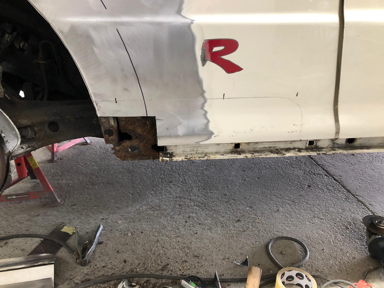 02072021 Honda integra arch fabrication 10 1