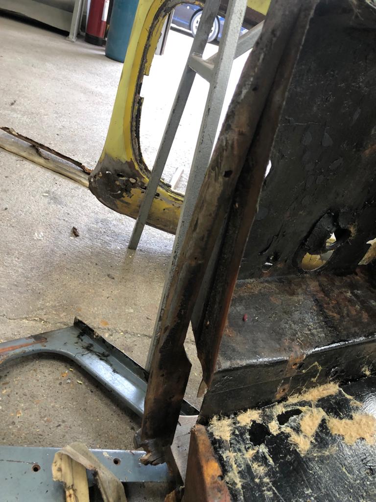 02072021 Yellow Riley dismantle and fabrication of new vent panel 13 1