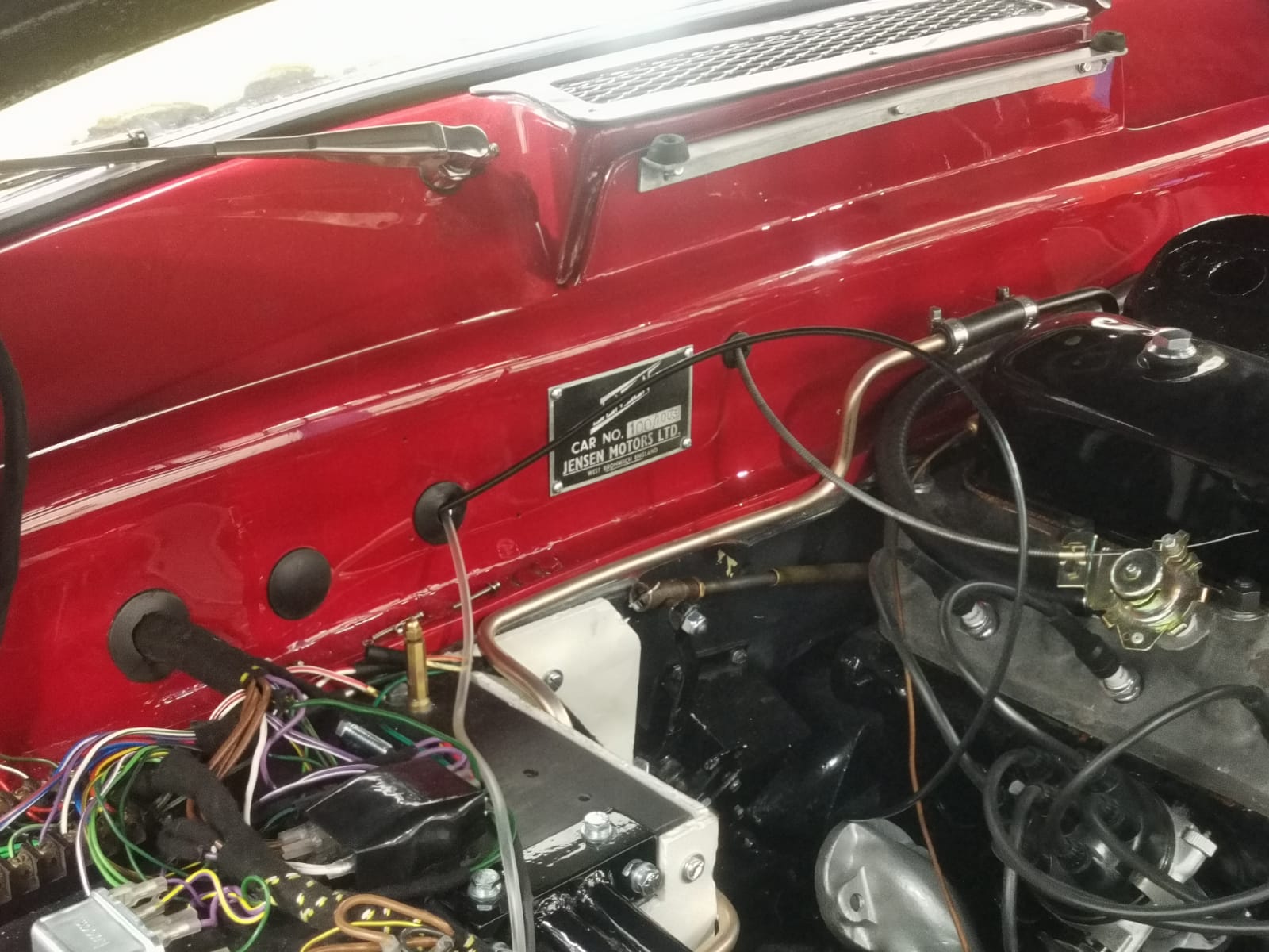 070721 Jensen Fit Grommets On Firewall 2 1