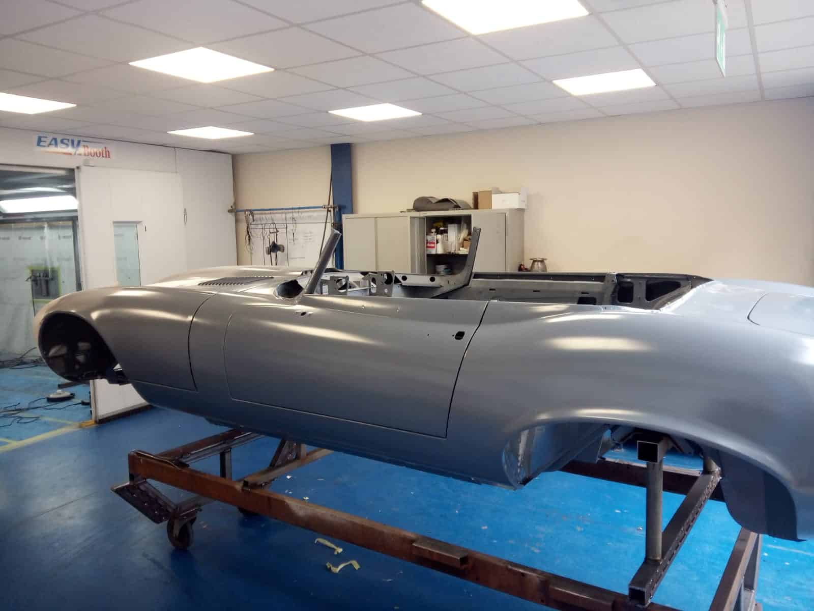090721 1973 Jaguar E Type Roadster Series 3 Epoxy Primer 11 1