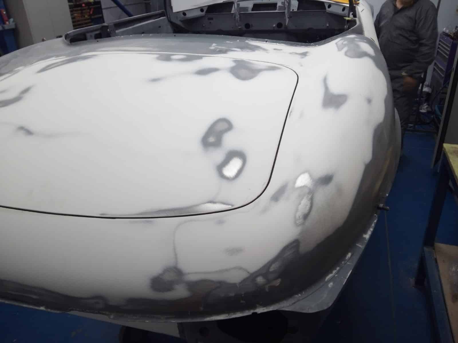 090721 1973 Jaguar E Type Roadster Series 3 Epoxy Primer 4 1