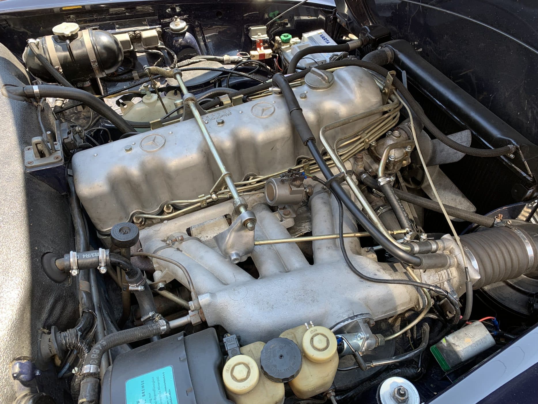 130721 1969 Mercedes 280SL Engine 1