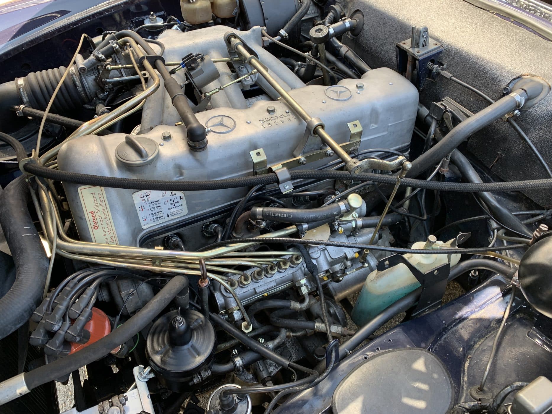 130721 1969 Mercedes 280SL Engine 2 1
