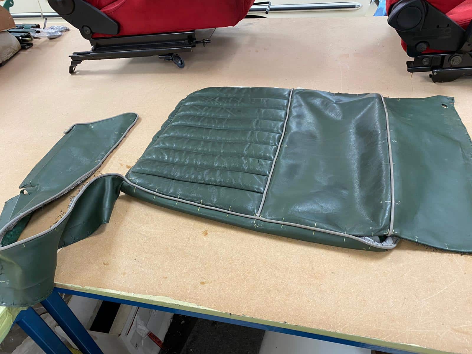 1955 Aston Martin DB2 4 Seat Re trim 73 1