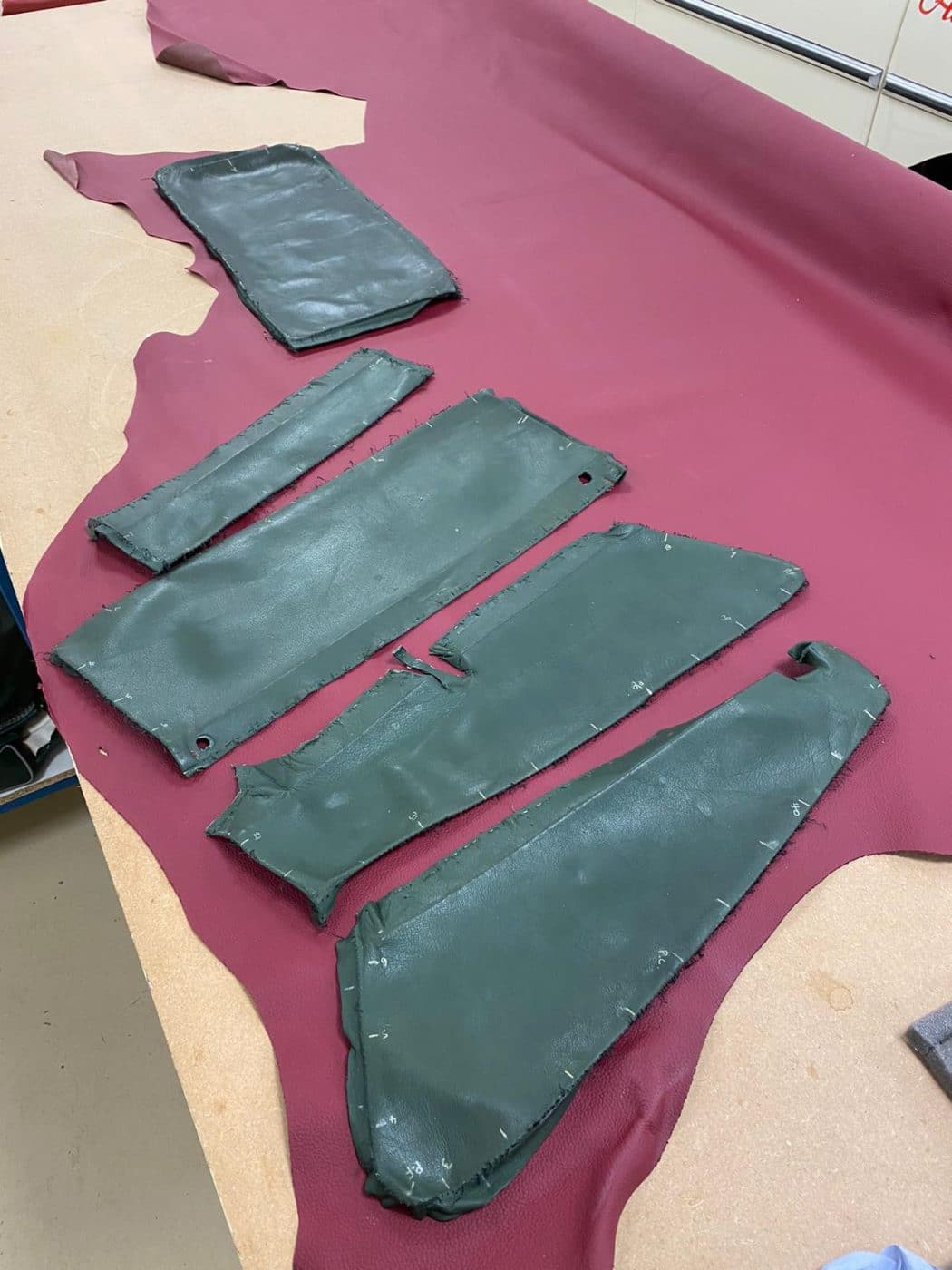 1955 Aston Martin DB2 4 Seat Re trim 76 1