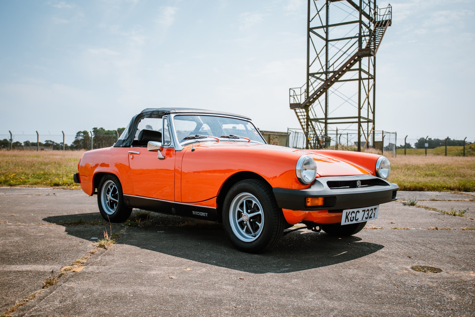 1979 MG Midget Blaze Orange Comp Photos 03 1