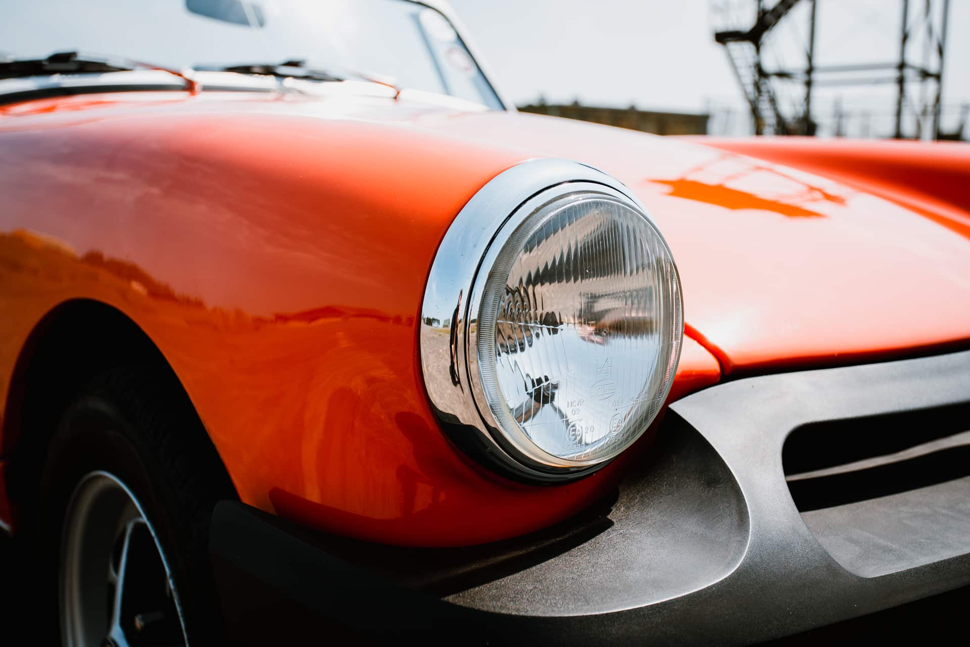 1979 MG Midget Blaze Orange Comp Photos 05 1