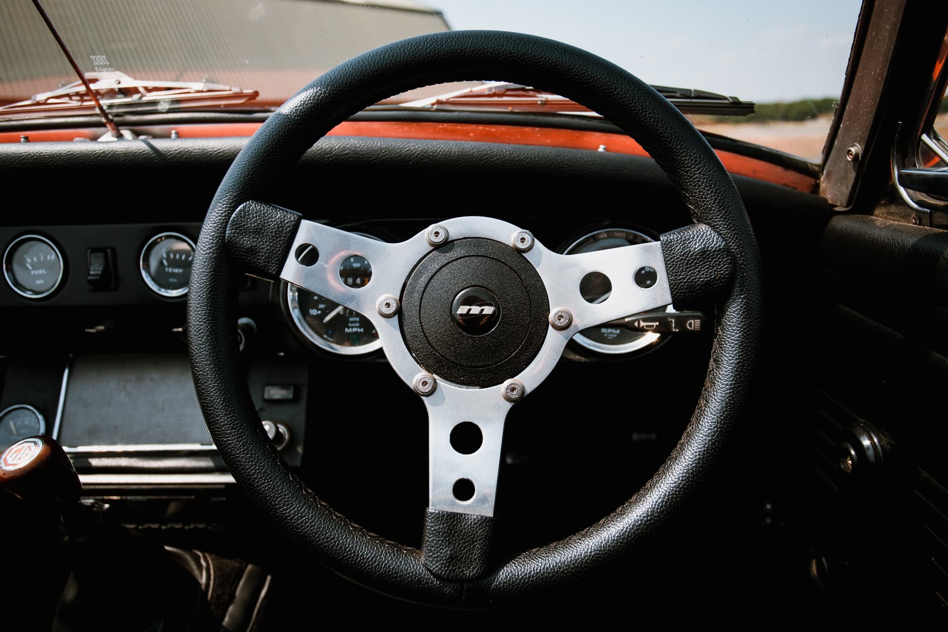 1979 MG Midget Blaze Orange Comp Photos 09 1