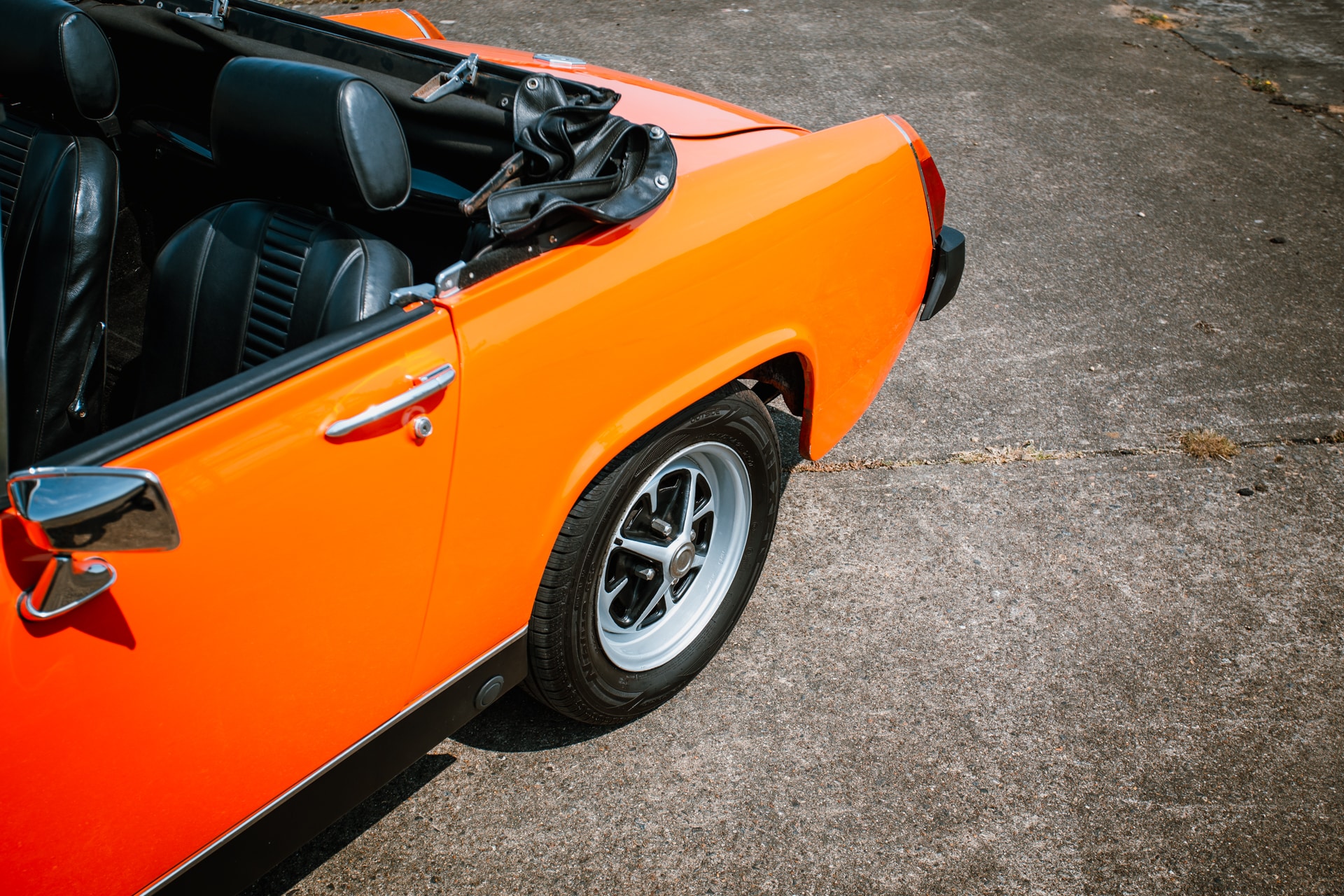 1979 MG Midget Blaze Orange Comp Photos 13 1