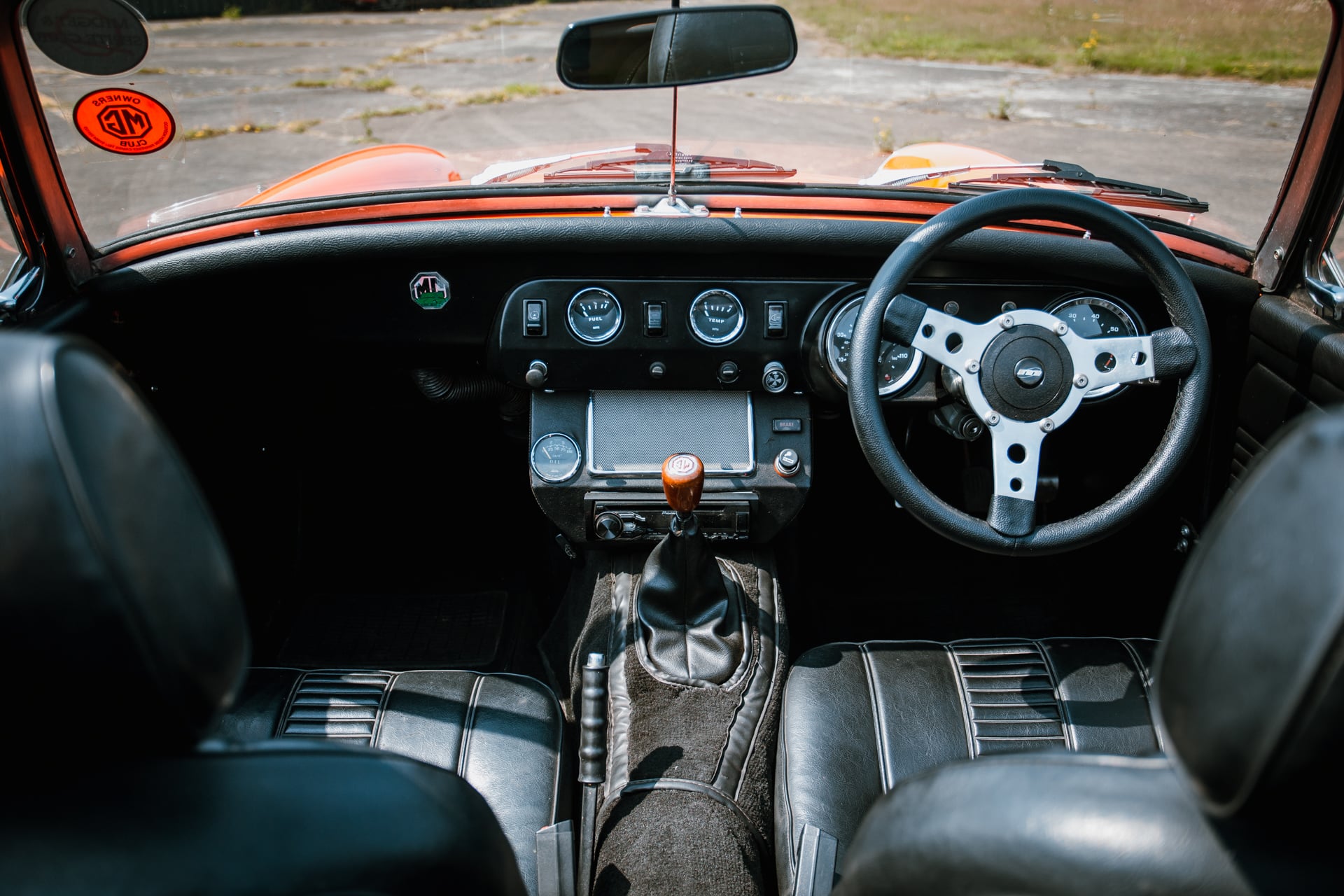 1979 MG Midget Blaze Orange Comp Photos 18 1