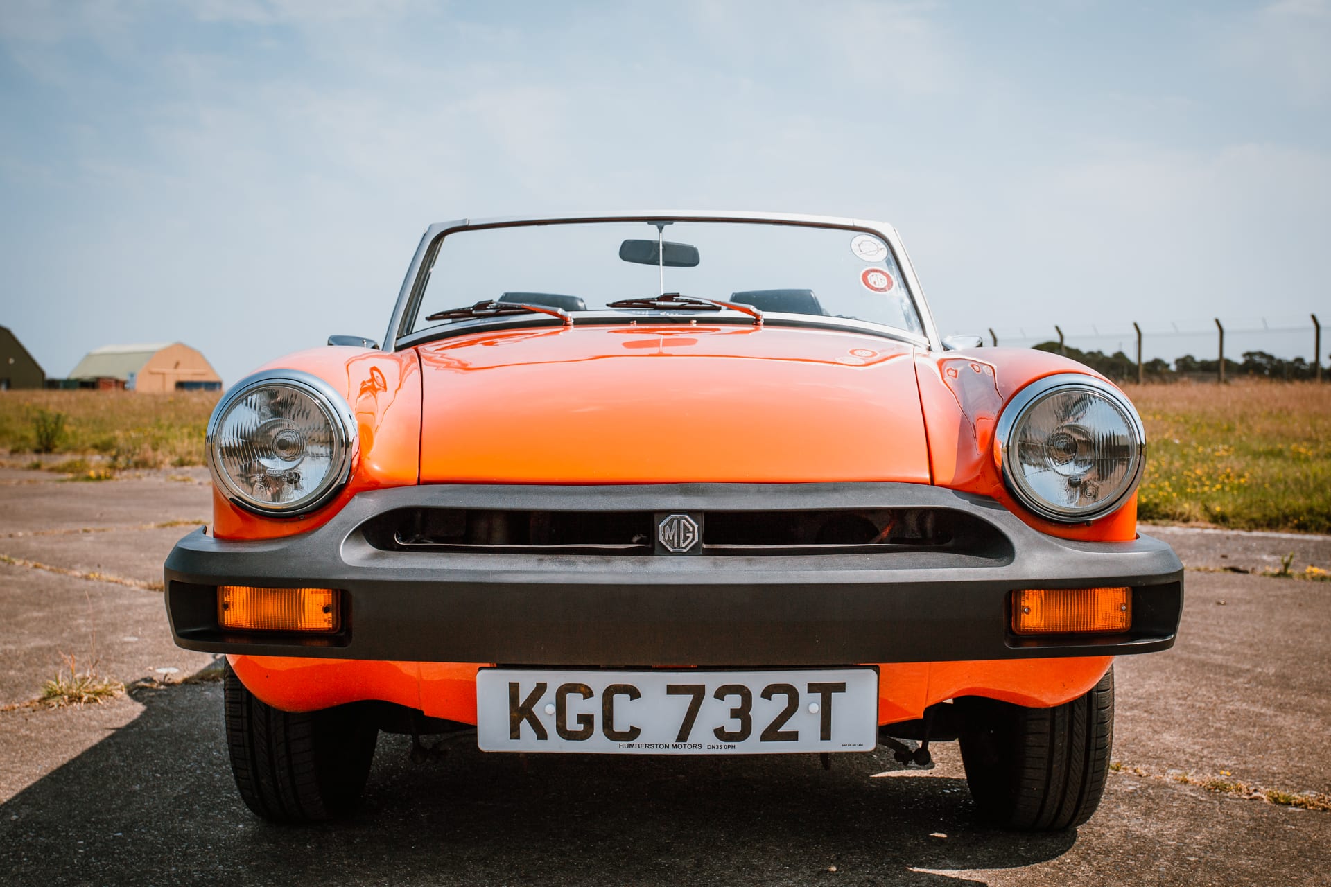 1979 MG Midget Blaze Orange Comp Photos 21 1