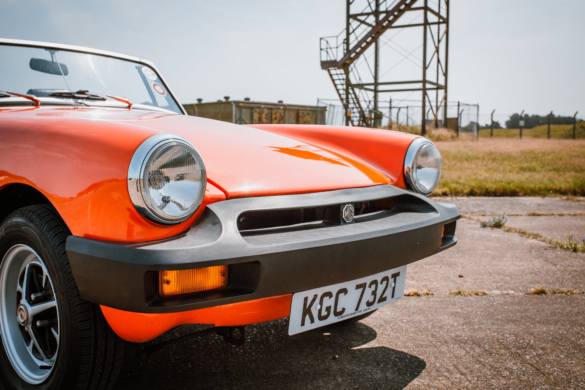 1979 MG Midget Blaze Orange Comp Photos 22 1