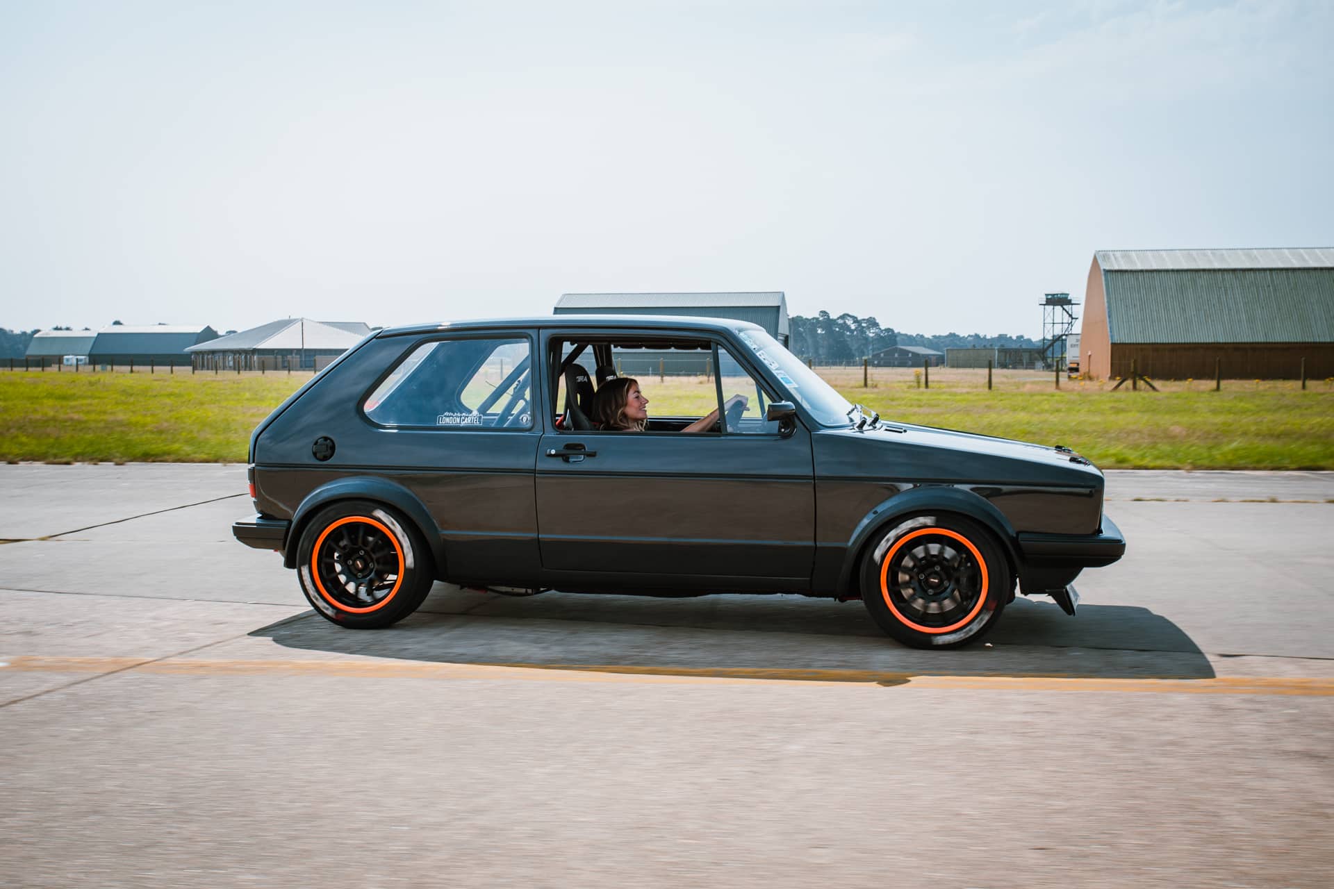 1983 VW GOLF Comp Photo In motion 2 1