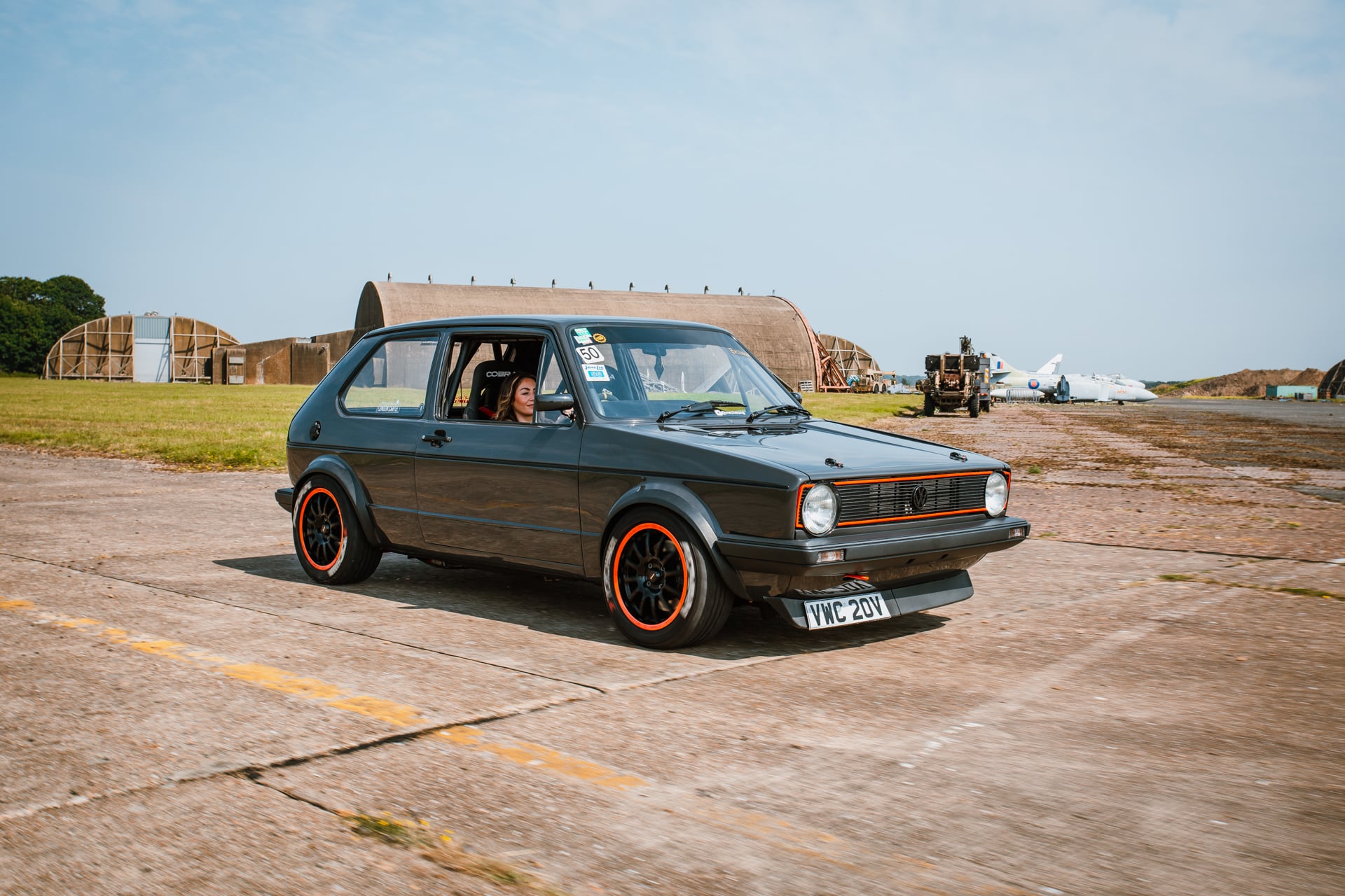 1983 VW GOLF Comp Photo In motion 5 1