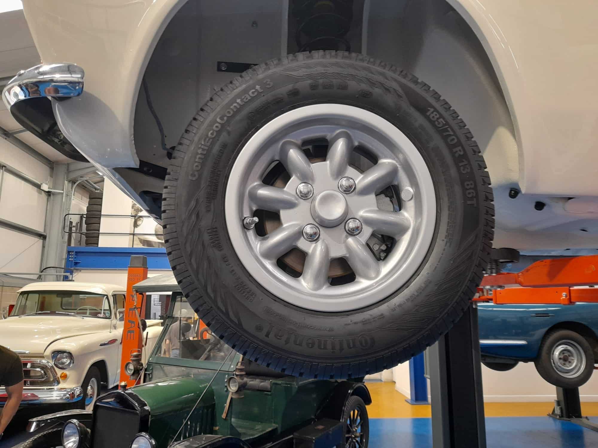 200721 Ford Escort new double width kit to adjust wheels to correct wheel arch placement 3 1