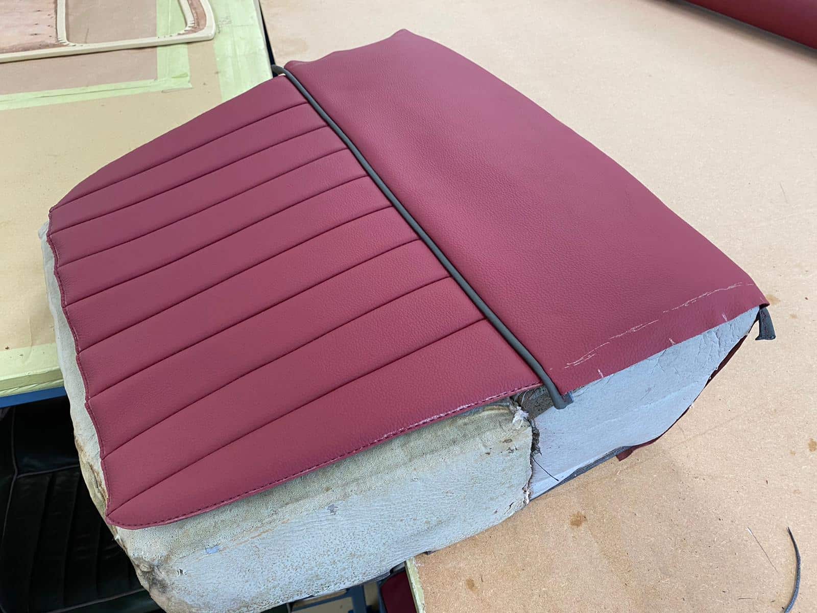 Aston Martin DB2 4 Seat Bases ready to be fitted 10 1