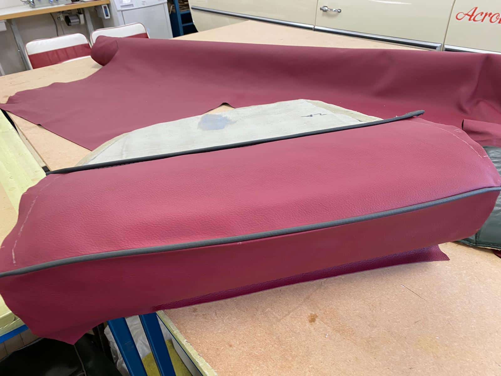 Aston Martin DB2 4 Seat Bases ready to be fitted 9 1